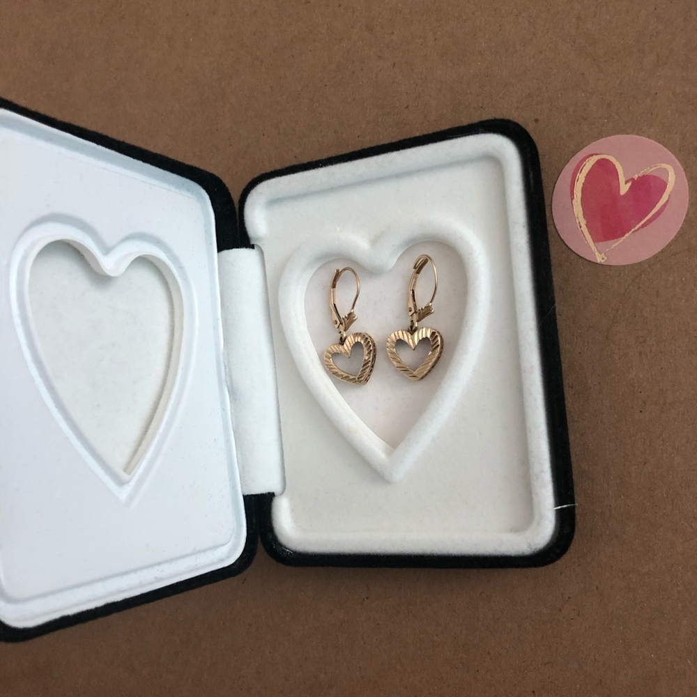 Heart earrings